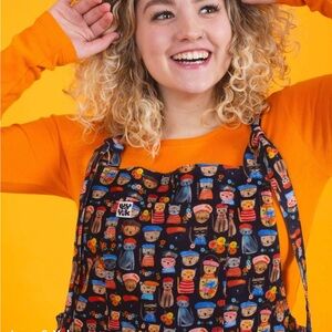 Lucy and Yak Cat Overalls